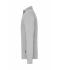 Herren Men's Workwear-Longsleeve Polo Grey-heather 10528