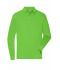Herren Men's Workwear-Longsleeve Polo Lime-green 10528