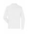 Herren Men's Workwear-Longsleeve Polo White 10528