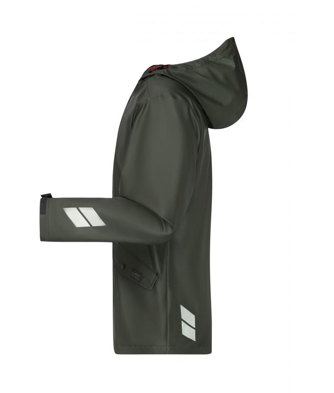 Unisex Worker Rainjacket Olive 10535