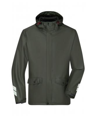 Unisex Worker Rainjacket Olive 10535