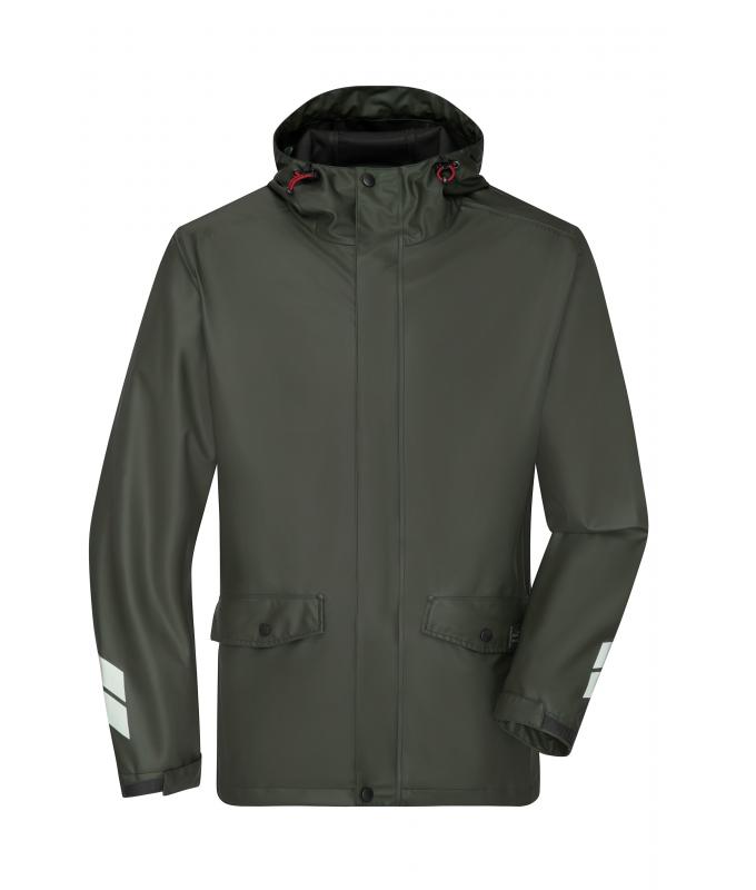 Unisex Worker Rainjacket Olive 10535