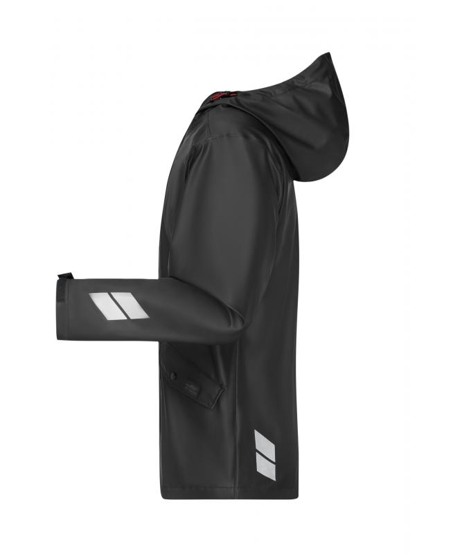 Unisex Worker Rainjacket Black 10535