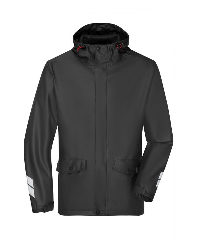 Unisex Worker Rainjacket Black 10535