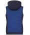 Ladies Ladies' Padded Hybrid Vest Royal-melange/navy 10532