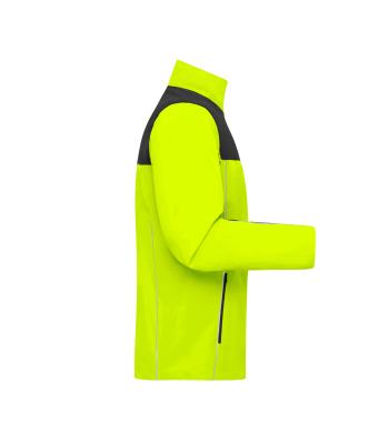 Unisex Signal-Workwear Jacket Neon-yellow/black 11164
