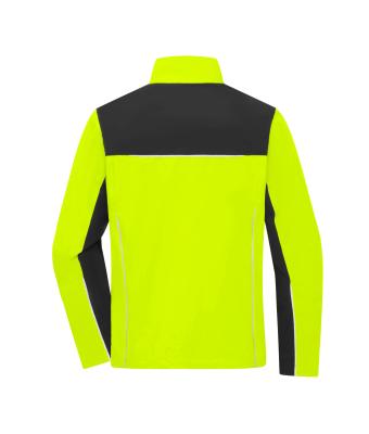 Unisex Signal-Workwear Jacket Neon-yellow/black 11164