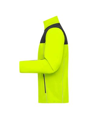 Unisex Signal-Workwear Jacket Neon-yellow/black 11164