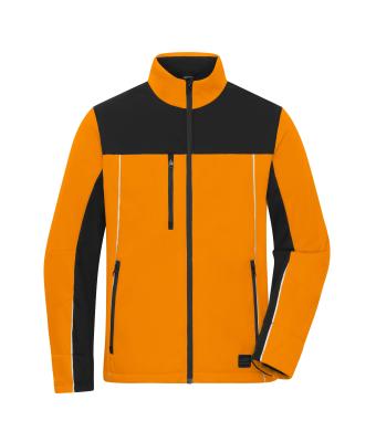 Unisex Signal-Workwear Softshell-Jacket Neon-orange/black 11165