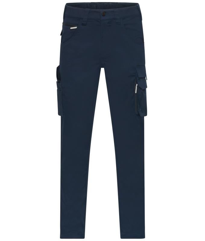 Unisex Workwear Pants light Slim Line Navy 11166