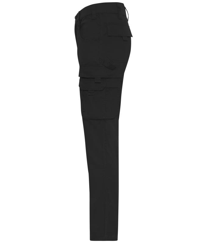 Unisex Workwear Pants light Slim Line Black 11166
