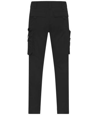 Unisex Workwear-Pants light Slim Line Black 11166