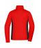 Ladies Ladies' Stretchfleece Jacket Red/black 11478