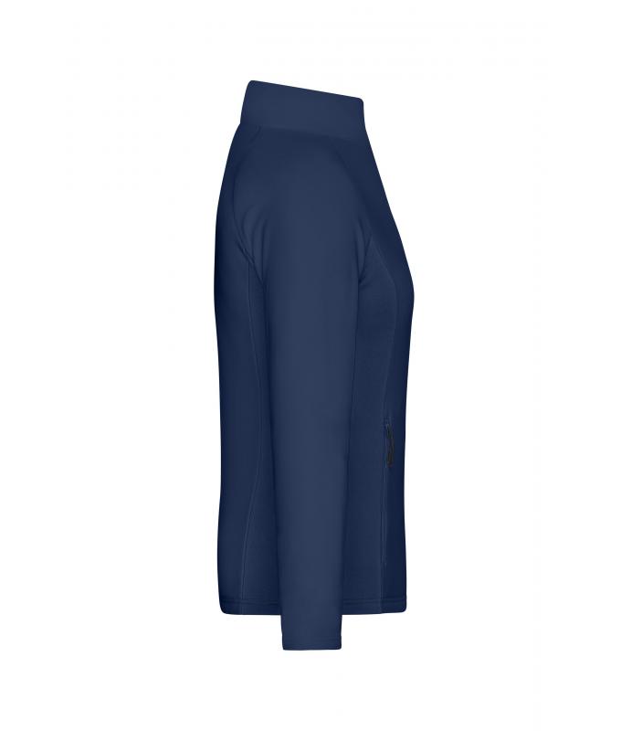 Damen Ladies' Stretchfleece Jacket Navy/navy 11478