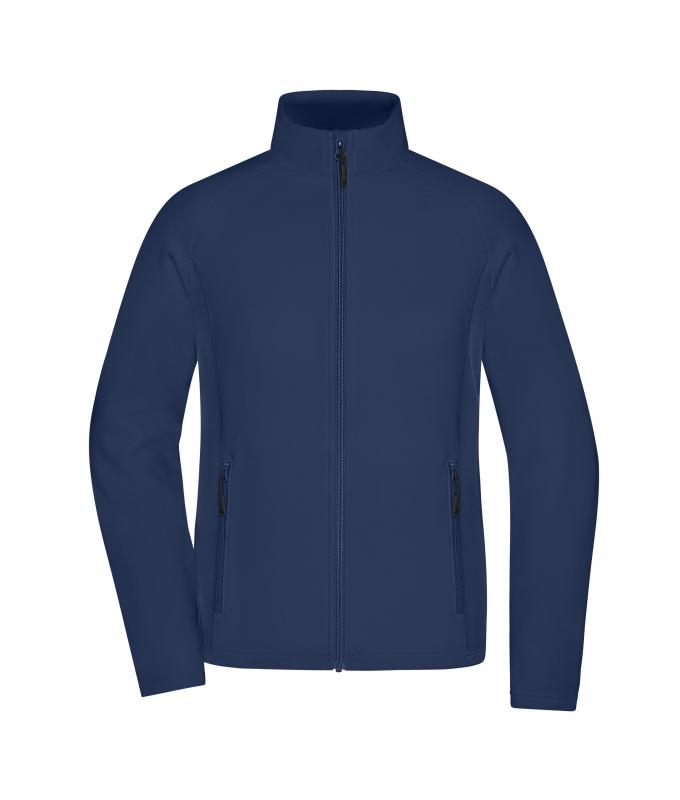 Damen Ladies' Stretchfleece Jacket Navy/navy 11478