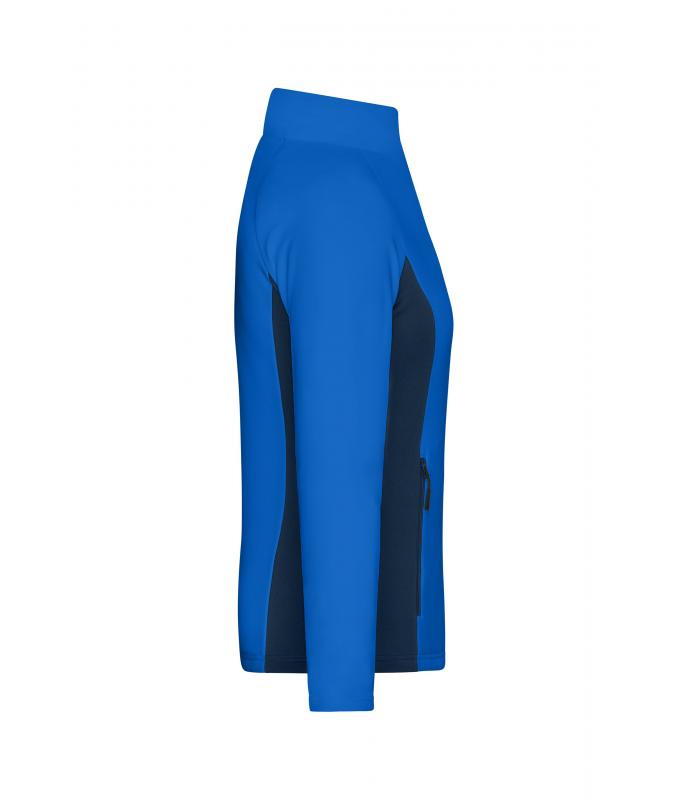 Damen Ladies' Stretchfleece Jacket Royal/navy 11478