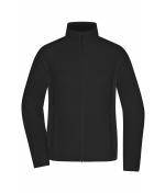 Damen Ladies' Stretchfleece Jacket Black/black 11478