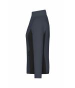 Damen Ladies' Stretchfleece Jacket Carbon/black 11478