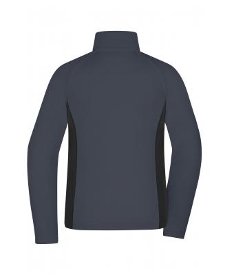 Damen Ladies' Stretchfleece Jacket Carbon/black 11478