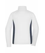 Ladies Ladies' Stretchfleece Jacket White/carbon 11478