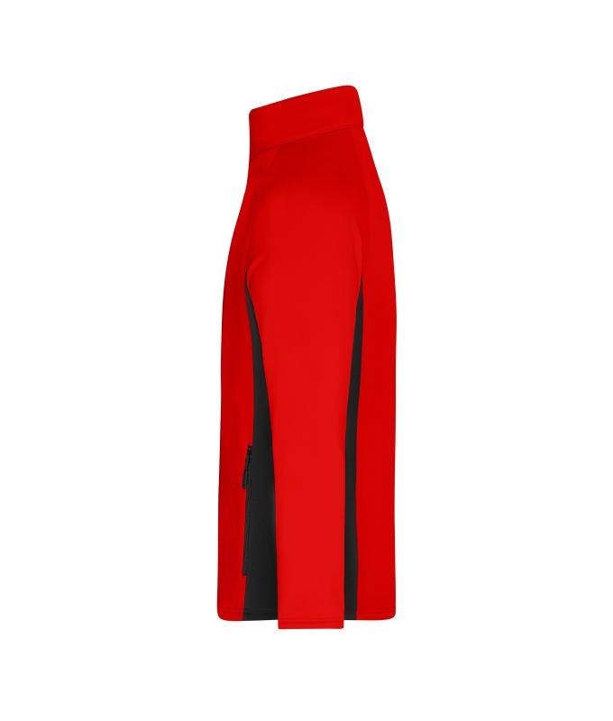 Men Men's Stretchfleece Jacket Red/black 11479