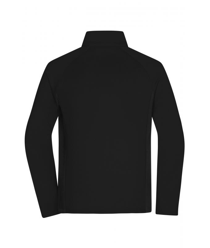 Herren Men's Stretchfleece Jacket Black/black 11479