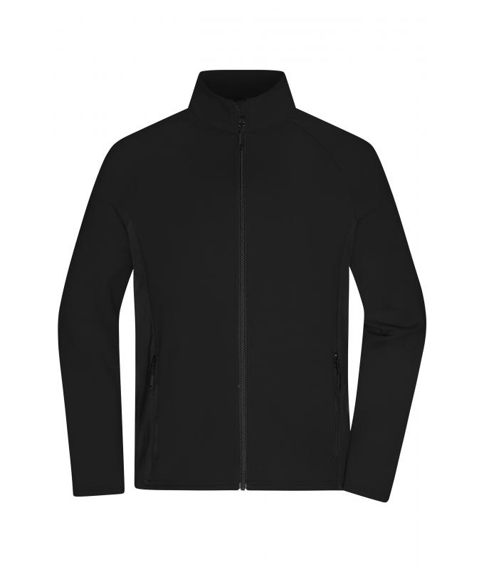Herren Men's Stretchfleece Jacket Black/black 11479