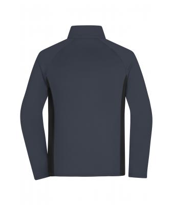 Herren Men's Stretchfleece Jacket Carbon/black 11479