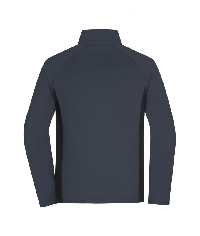 Herren Men's Stretchfleece Jacket Carbon/black 11479