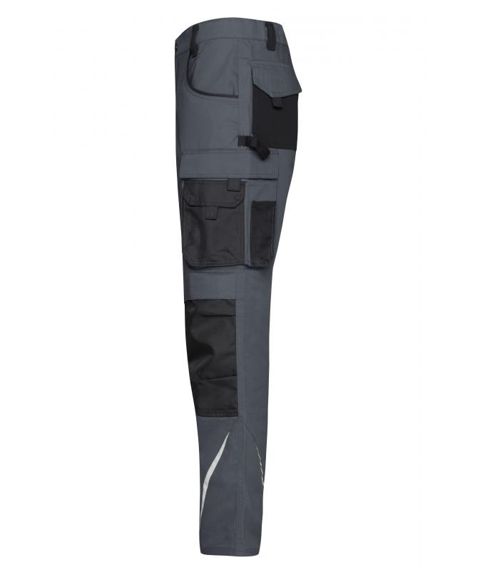 Unisex Winter Workwear Pants - STRONG - Carbon/black 11487