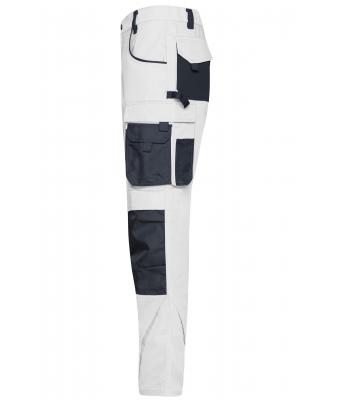 Unisex Winter Workwear Pants - STRONG - White/carbon 11487