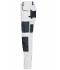 Unisex Winter Workwear Pants - STRONG - White/carbon 11487