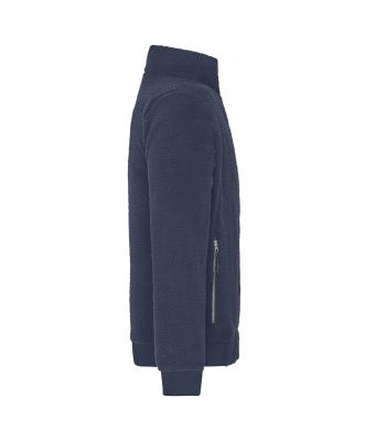 Unisex Sherpa Jacket   RCS Navy 11480