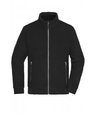 Unisex Sherpa Jacket   RCS Black 11480