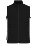 Men Men's Padded Hybrid Vest Black/carbon-melange 11482