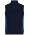 Herren Men's Padded Hybrid Vest Navy/royal-melange 11482