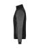Ladies Ladies' Padded Hybrid Jacket Black/carbon-melange 11483