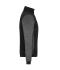 Ladies Ladies' Padded Hybrid Jacket Black/carbon-melange 11483