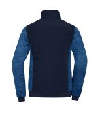 Damen Ladies' Padded Hybrid Jacket Navy/royal-melange 11483
