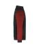 Men Men's Padded Hybrid Jacket Black/red-melange 11484