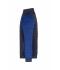 Herren Men's Padded Hybrid Jacket Navy/royal-melange 11484