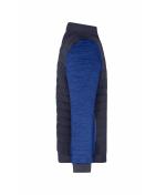 Herren Men's Padded Hybrid Jacket Navy/royal-melange 11484