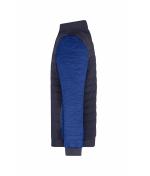 Men Men's Padded Hybrid Jacket Navy/royal-melange 11484