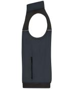 Unisex Hybrid Workwear Vest Carbon/black 11485