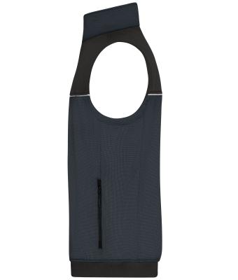 Unisex Hybrid Workwear Vest Carbon/black 11485