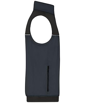 Unisex Hybrid Workwear Vest Carbon/black 11485