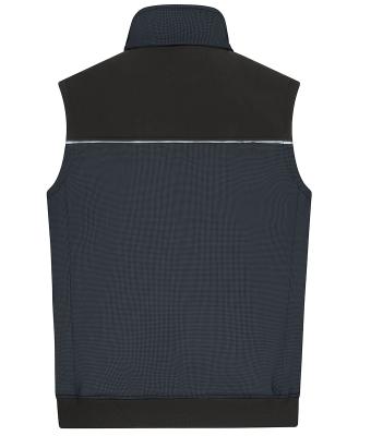 Unisex Hybrid Workwear Vest Carbon/black 11485