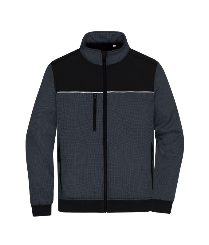 Unisex Hybrid Workwear Jacket Carbon/black 11486