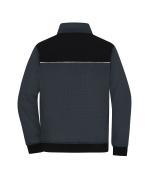 Unisex Hybrid Workwear Jacket Carbon/black 11486