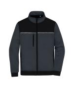 Unisex Hybrid Workwear Jacket Carbon/black 11486